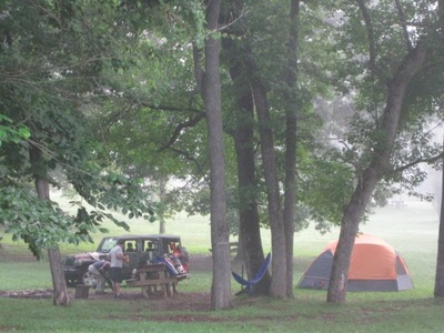 Gilbert campsite