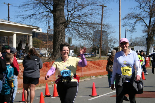 Jeanne and Suz and the Little Rock Marathon